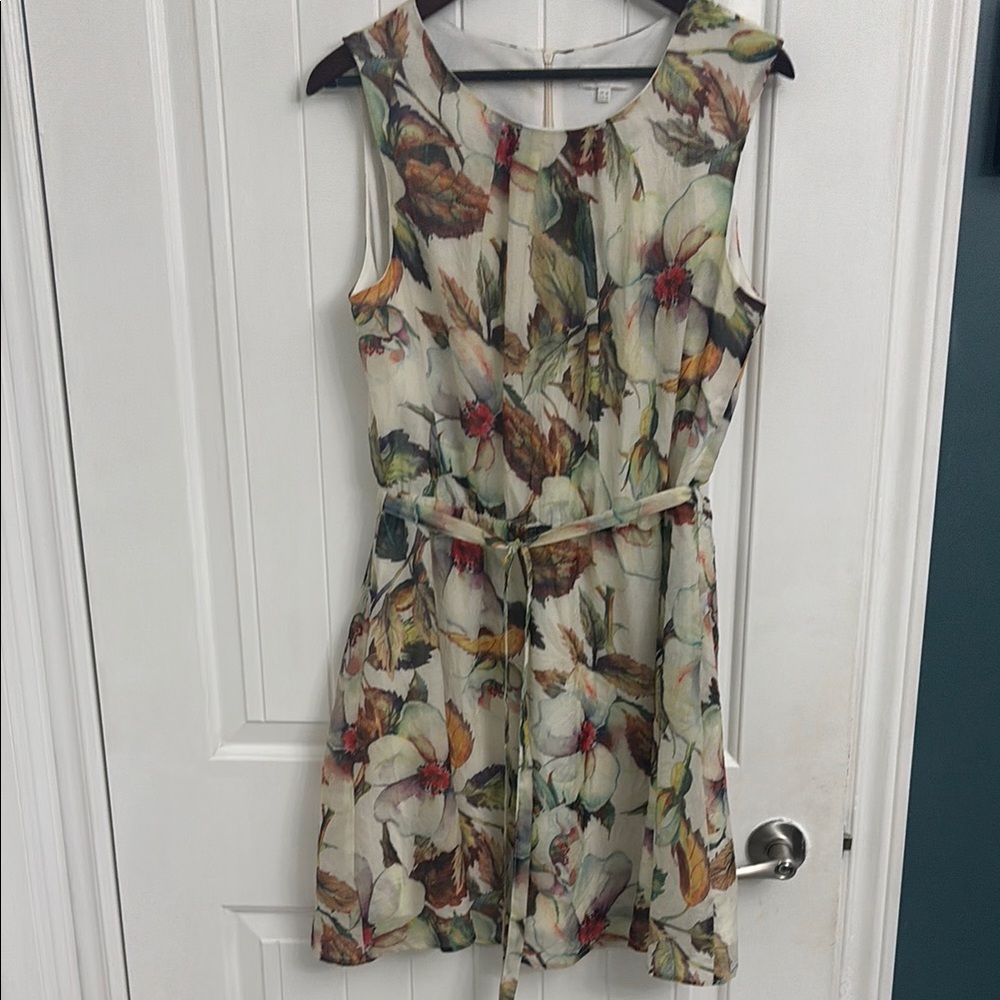 APRICOT Floral Sleeveless Dress